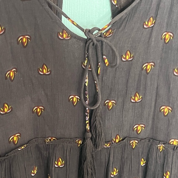 Altar’d State Floral Boho Long Sleeve Mini Dress - Picture 4 of 6